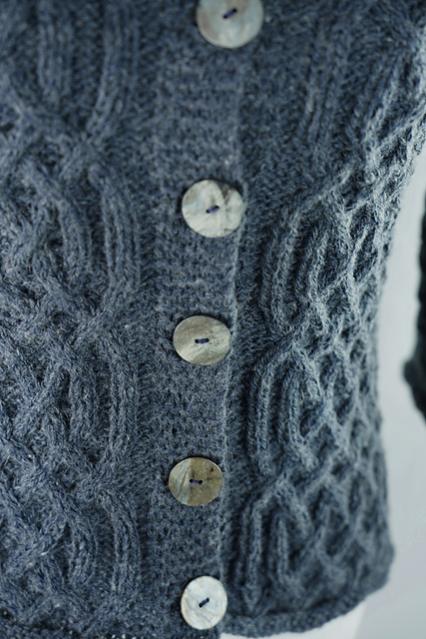 Abundance of Cables Cardigan for Women, XS-XXL, knit-a5-jpg