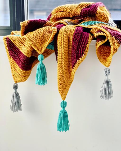 Mustard &amp; Co Tunisian Crochet Blanket-r3-jpg