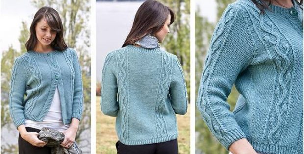 Traveling Buds Cardigan for Women, S-2X, knit-a3-jpg