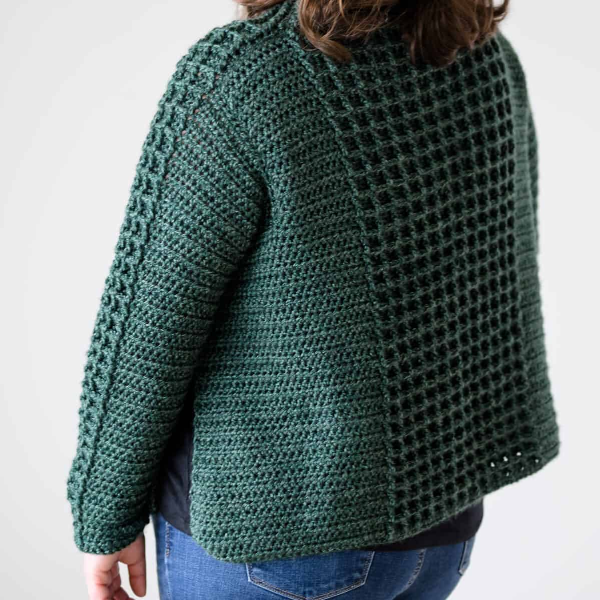 Waffle Crochet Sweater for Women, XS-5XL-q4-jpg