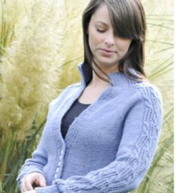 LaSalle Street Cardigan for Women, 32&quot; to 52&quot; customizable, knit-d1-jpg