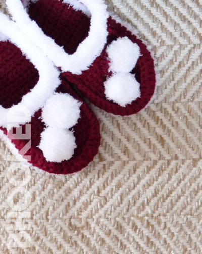 Basic Crochet House Shoes for Women, size 6-10-q2-jpg