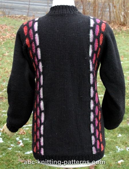 Brick Road Seamless Sideways Sweater for Women, S-3X, knit-a2-jpg