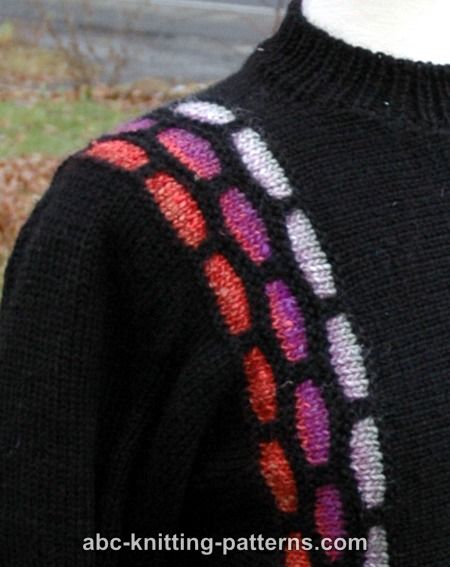 Brick Road Seamless Sideways Sweater for Women, S-3X, knit-a4-jpg