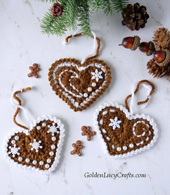Heart Gnome Ornament and Gingerbread Heart-e5-jpg