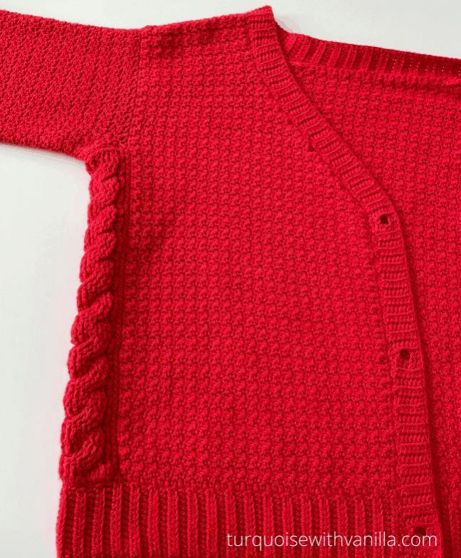 Harmony Crochet Cardigan for Women, 38&quot; only-w2-jpg