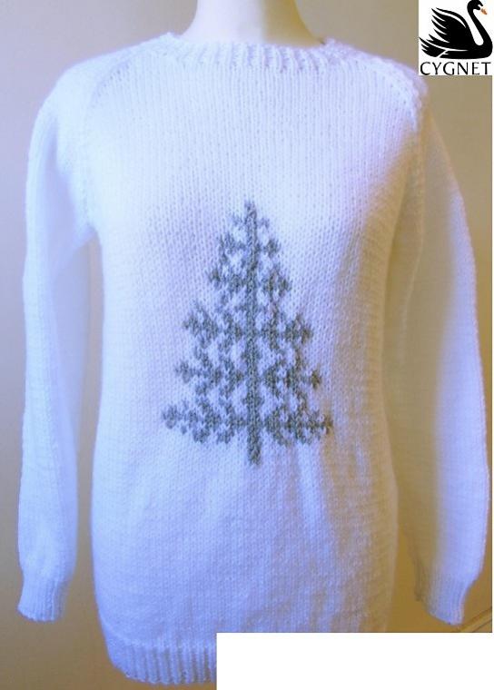 Scandi Christmas Sweater for Women, 32&quot; to 42&quot;, knit-a1-jpg