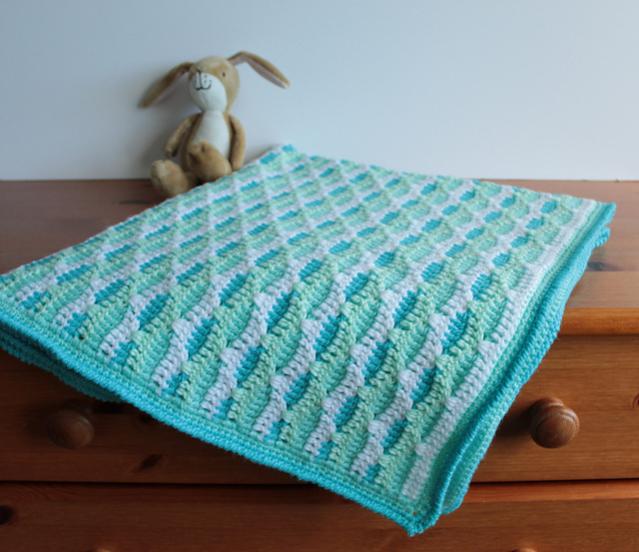 Sea Ripple Baby Blanket (free for 48 hours only)-a1-jpg