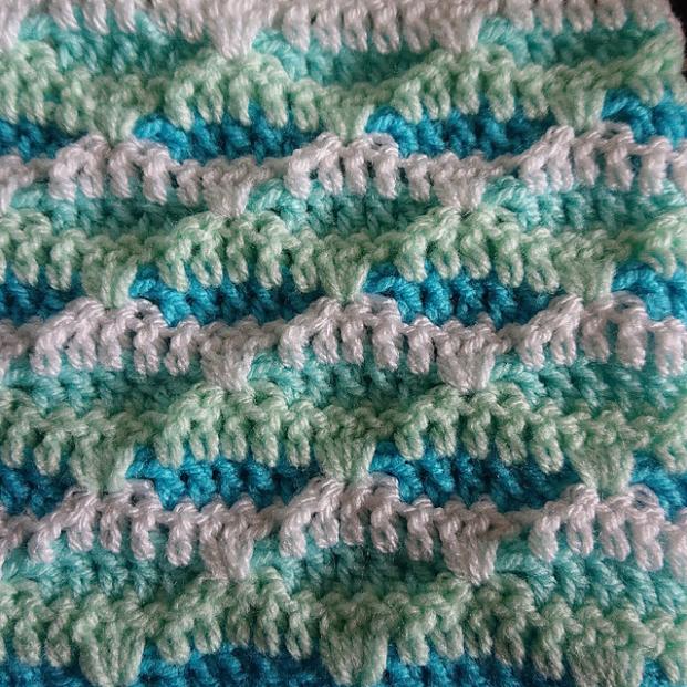 Sea Ripple Baby Blanket (free for 48 hours only)-a4-jpg