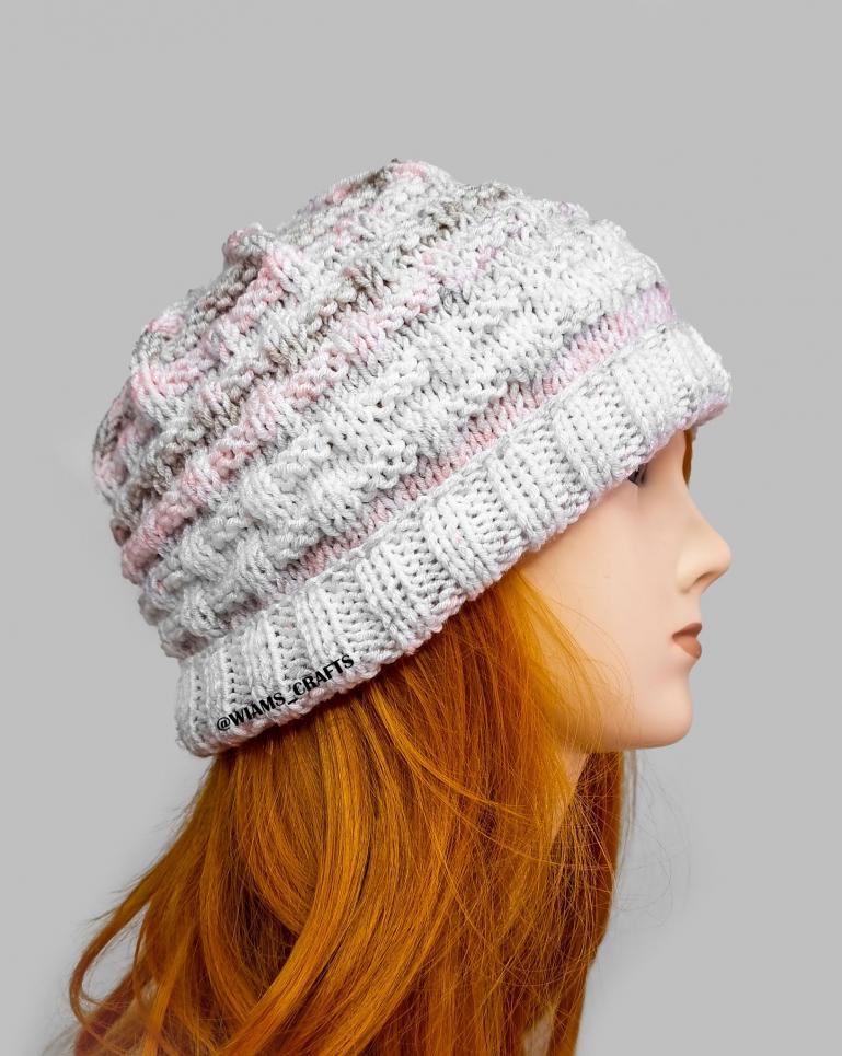 Three Lovely Hats by Wiams Craft, knit-a1-jpg