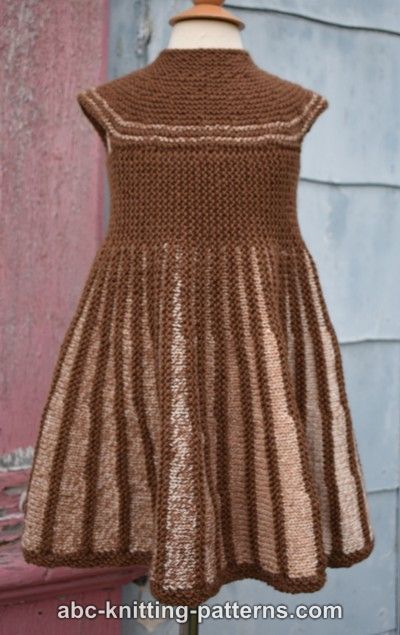 Girl's Sideways Sun Dress, size 2-8, knit-d2-jpg