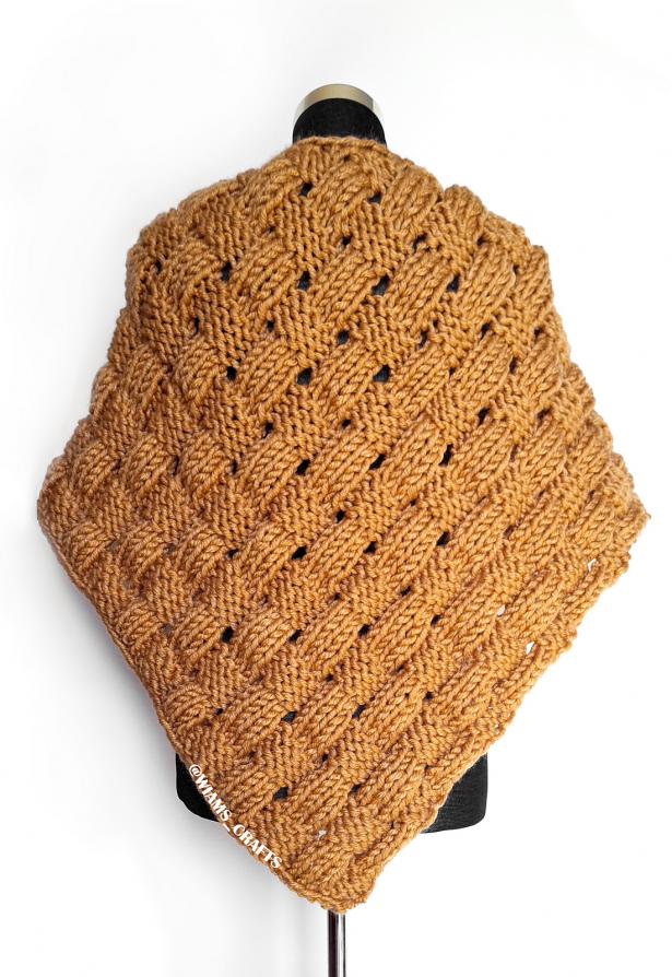 Ginger Basket Shawlette, knit-a2-jpg