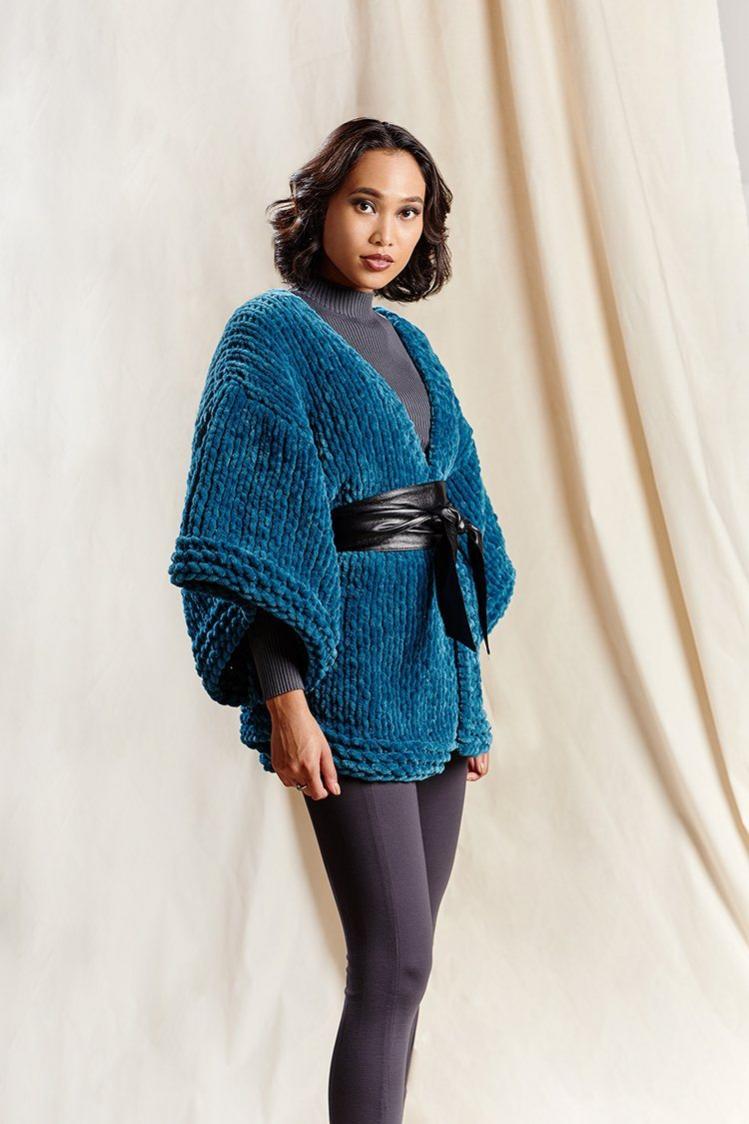 Snug as a Bug Cardigan for Women, one size 65 1/2&quot;, knit-a2-jpg