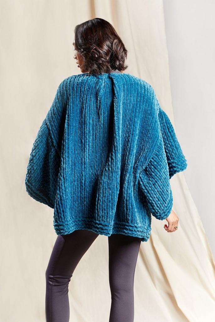 Snug as a Bug Cardigan for Women, one size 65 1/2&quot;, knit-a4-jpg