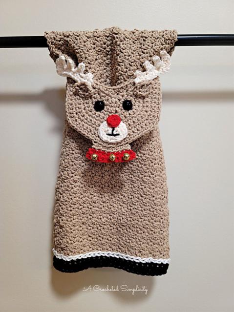 Reindeer Kitchen Towel-e2-jpg