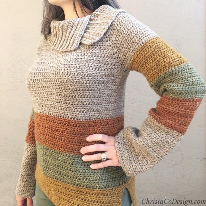Heather Sweater for Women, 33&quot; to 64&quot; (PDF free until 12/13/21)-a1-jpg