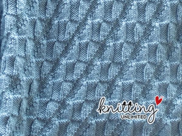 Diagonal Stripe Blanket, knit-a3-jpg