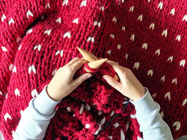 Christmas Throw Blanket, knit-z2-jpg