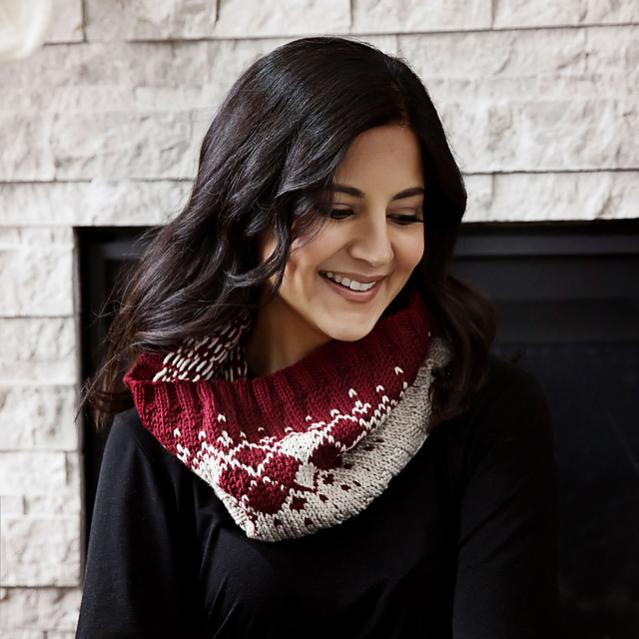 Argyle Cowl for Adults, knit-a3-jpg
