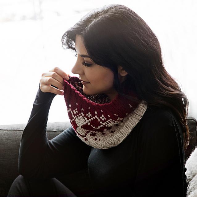 Argyle Cowl for Adults, knit-a4-jpg