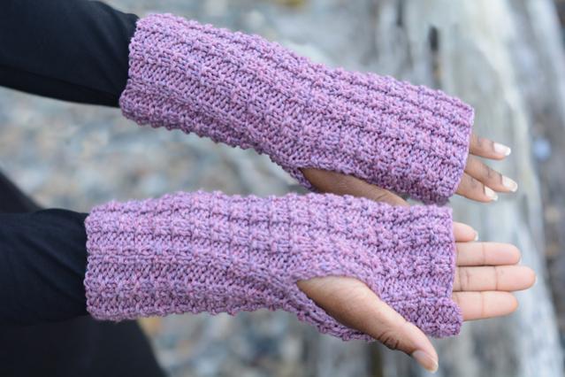 Interrupted Rib Duo (scarf and fingerless mitts), knit-d2-jpg