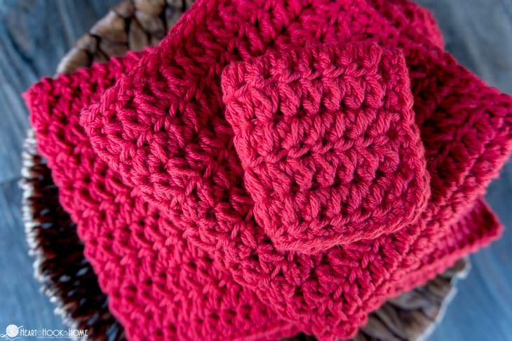 Five Crocheted Cloths in Three Sizes-q3-jpg