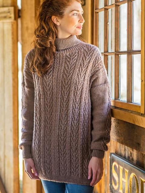 Wyatt Pullover for Women, 37 1/2&quot; to 68 1/2&quot; knit-a1-jpg