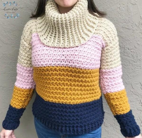 Sunset Cowl Neck Sweater for Women, XS-5XL-e1-jpg