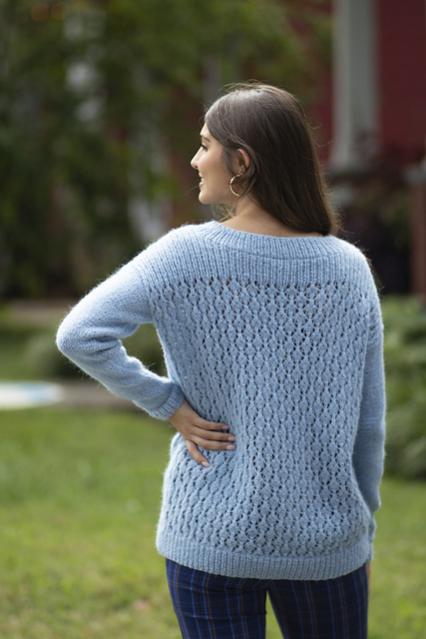 Ariosa Pullover for Women, S-6X, knit-d3-jpg