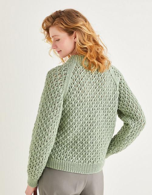 Trellis Patterned Sweater for Women, 32&quot; to 54&quot;, knit-d2-jpg