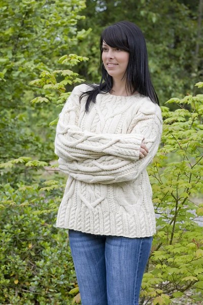 Cable Lover's Pullover for Women, L/XL, knit-d3-jpg