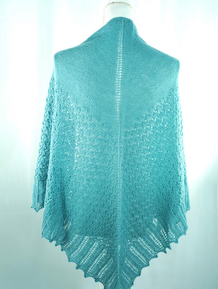 Bluebells Shawl, knit-s2-jpg
