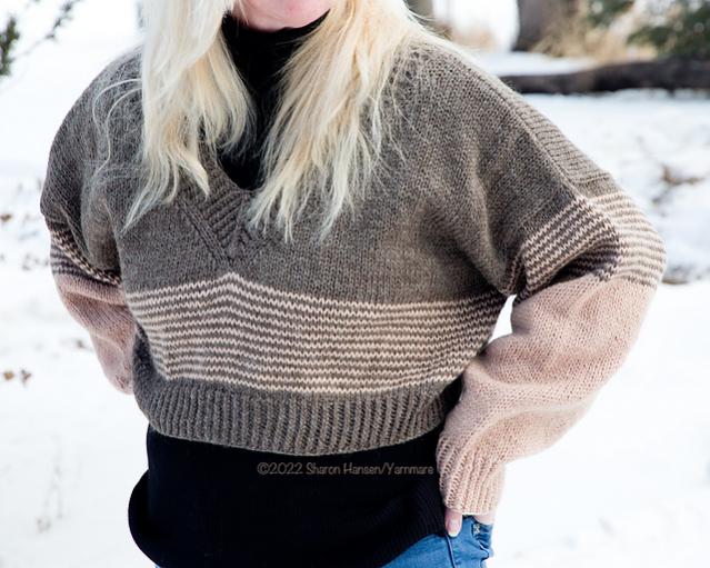 Well Born Cropped Sweater for Women, XS-5X, knit-s1-jpg