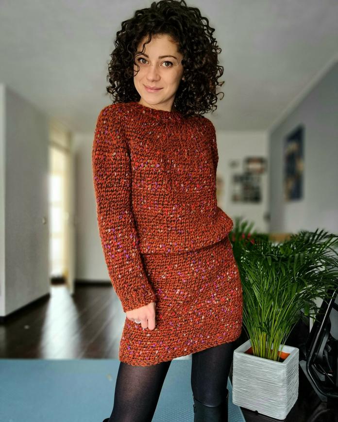 Sprinkles Sweater and Skirt for Women, S-5XL-q1-jpg