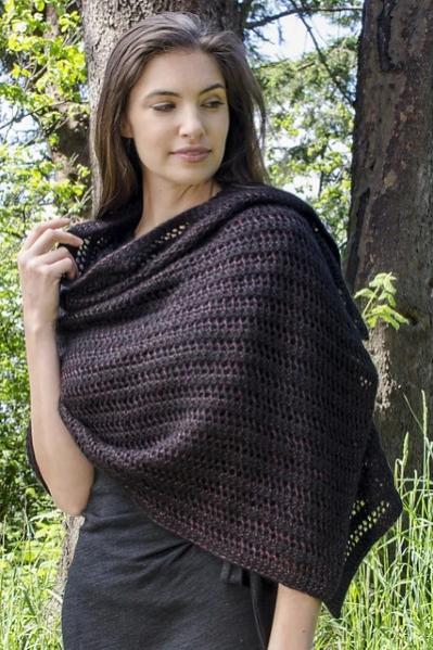 Simply Shimmering Stole, knit-a3-jpg