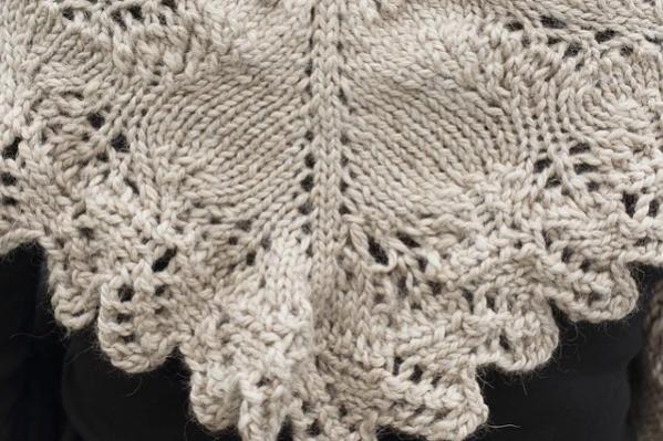 Soft Lace Shawl, knit-e4-jpg