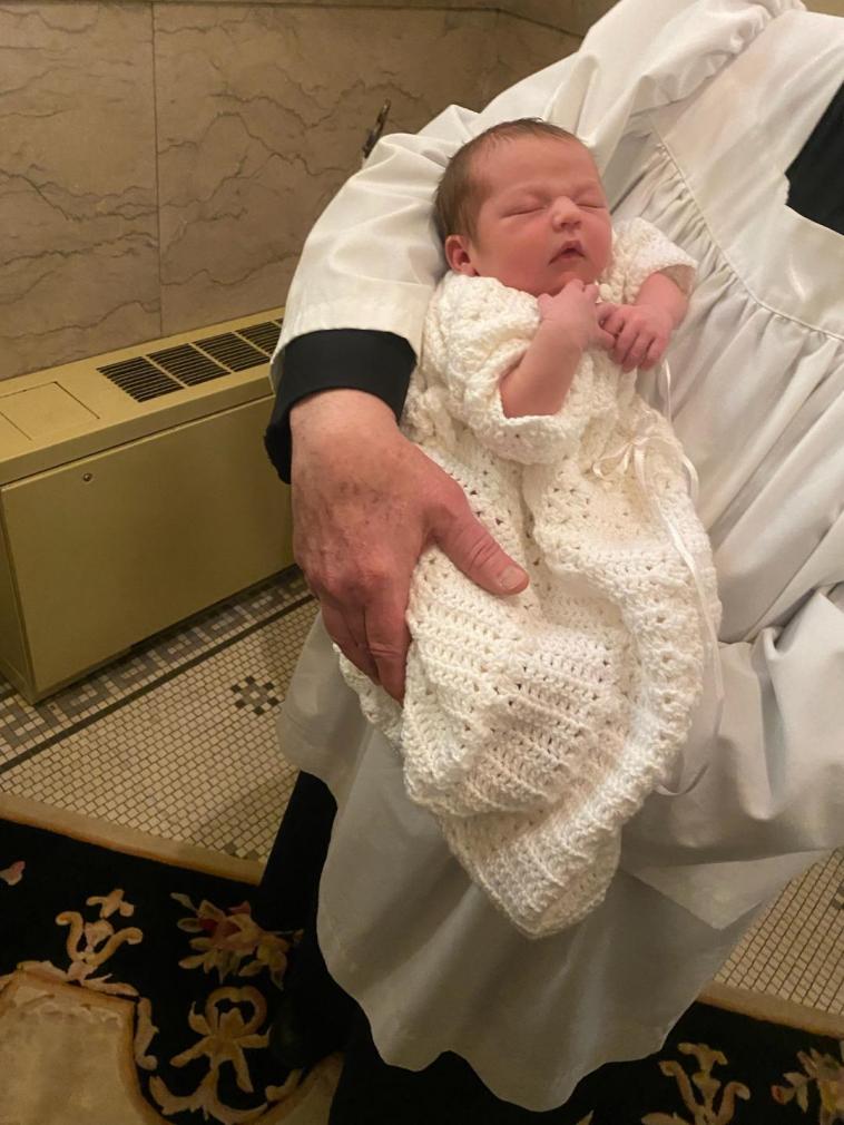Baby Christening Gown &amp; Bonnet-everleigh-grace-wearing-baptism-gown-jpg
