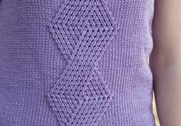 Criss Cross Shell for Women, 34&quot;to 50&quot;, knit-d4-jpg