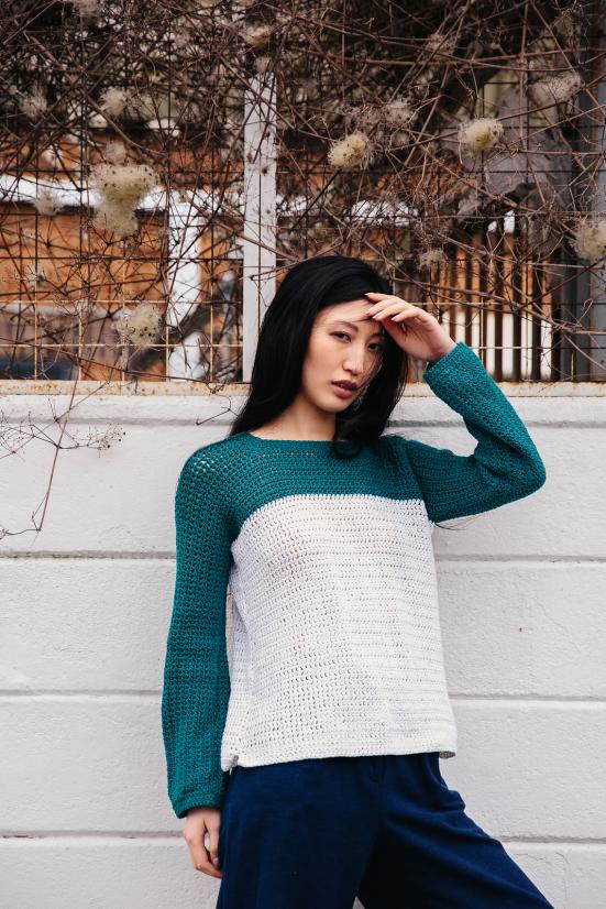 Clarity a Colorblock Sweater for Women, XS-3X-w3-jpg