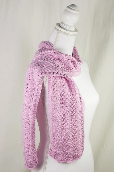 Fountain of Hope Scarf for Women, knit-s1-jpg