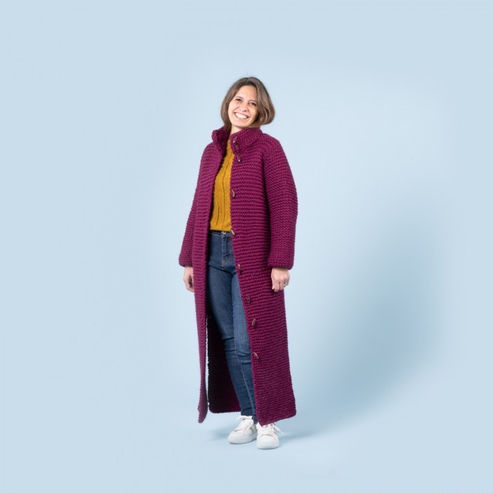 Roxanne Coat for Women, S-XL, knit-q4-jpg