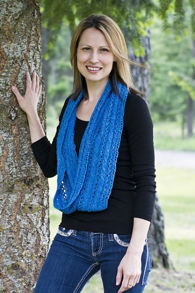 Cable and Eyelet Cowl, knit-d1-jpg