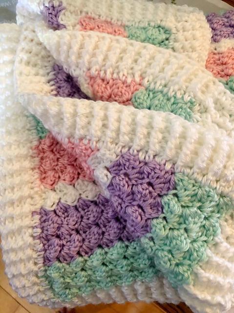 Textured Baby Blanket in Pastel-w2-jpg