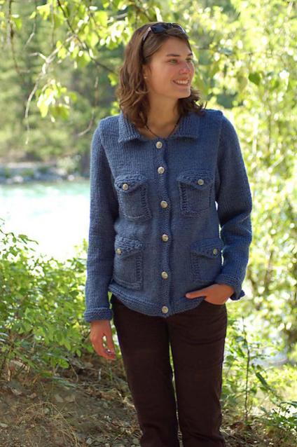 The Jean Jacket for Women, 38&quot; to 44&quot;, knit-a1-jpg