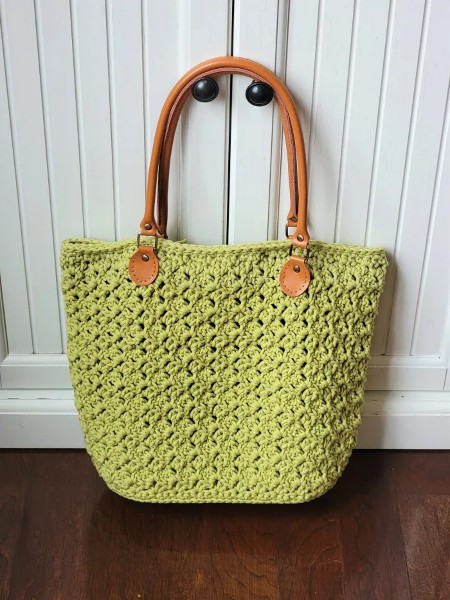 Crochet Tote Bag in 2 Sizes-w3-jpg
