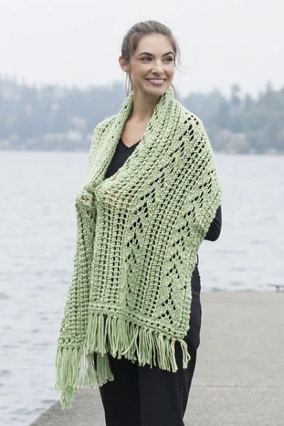 Lacy Comfort Prayer Shawl, knit-d1-jpg