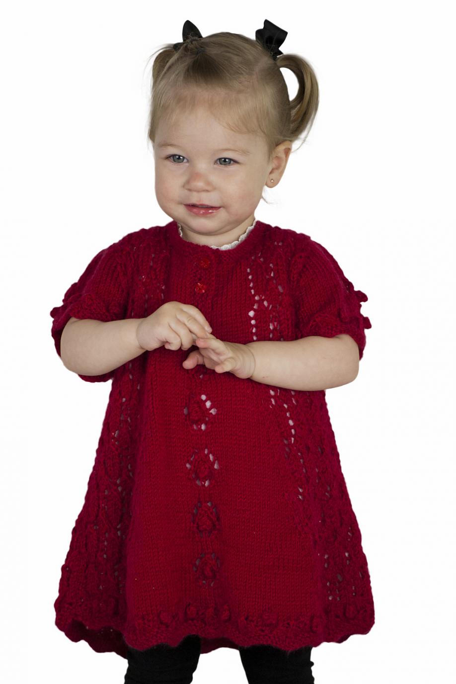 Little Lace Top for Girls, 9 mos to 4 yrs, knit-a1-jpg