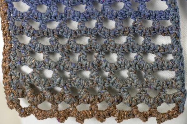 Lace Lattice Scarf for Women, knit-a4-jpg