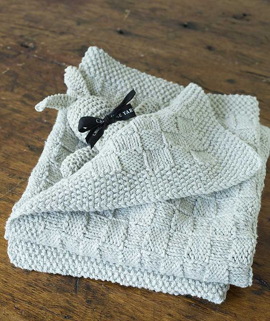 Block Stitch Baby Blanket, knit-w1-jpg