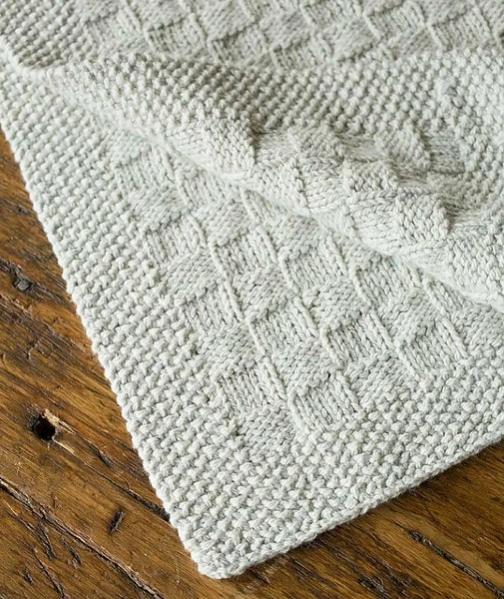 Block Stitch Baby Blanket, knit-w2-jpg